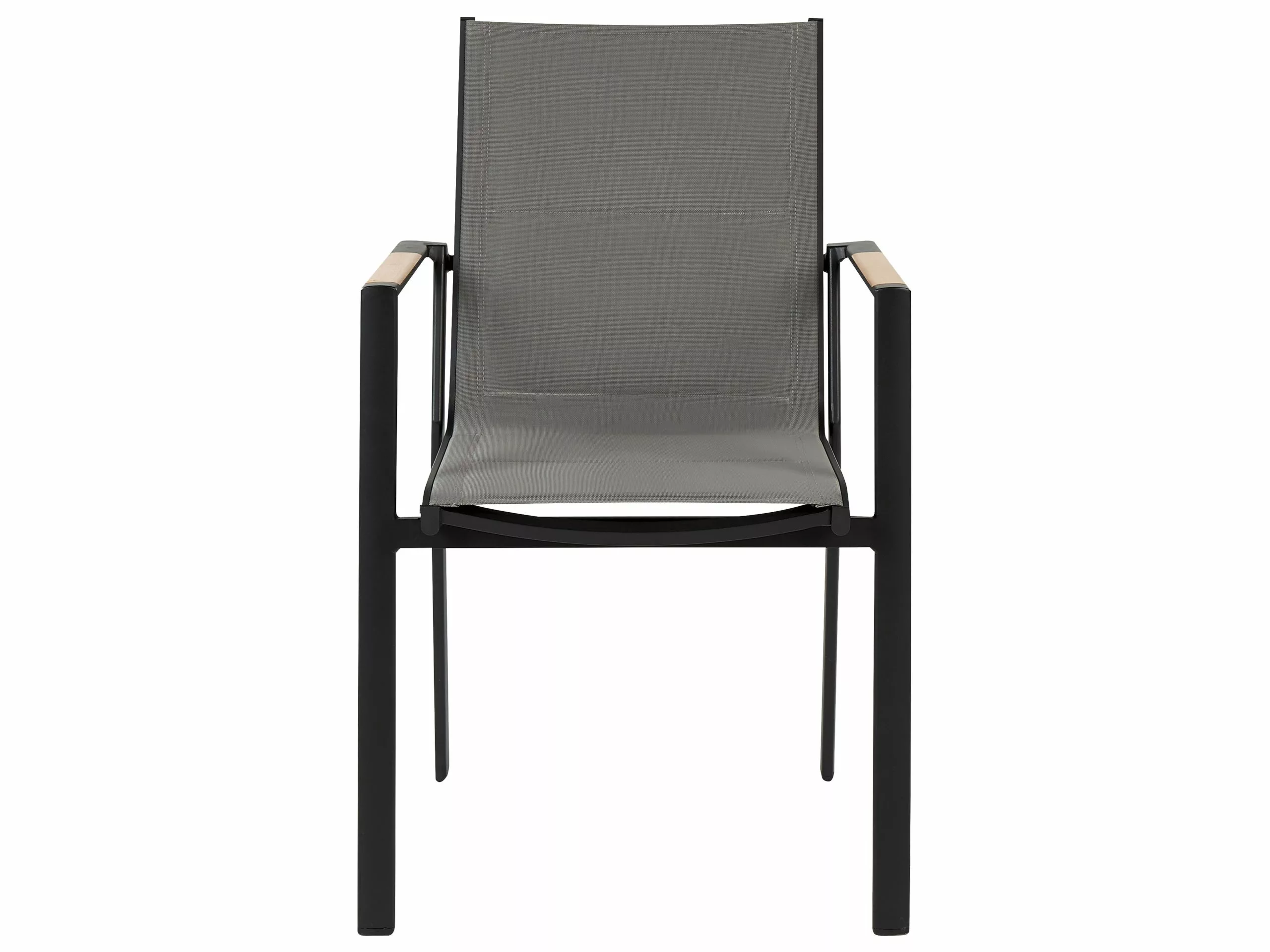 Beliani 4-istuttava Ulkoruokailuryhmä Alumiini Musta/harmaa OLMETTO/BUSSETO 9 Beliani 4-istuttava Ulkoruokailuryhmä Alumiini Musta/harmaa OLMETTO/BUSSETO - Image 7