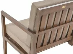 Beliani 7-istuttava Ulkosohvaryhmä Akasiapuu Tumma Puu PATAJA -Beliani-myymälä undef src sa picid 852071 type whitesh image