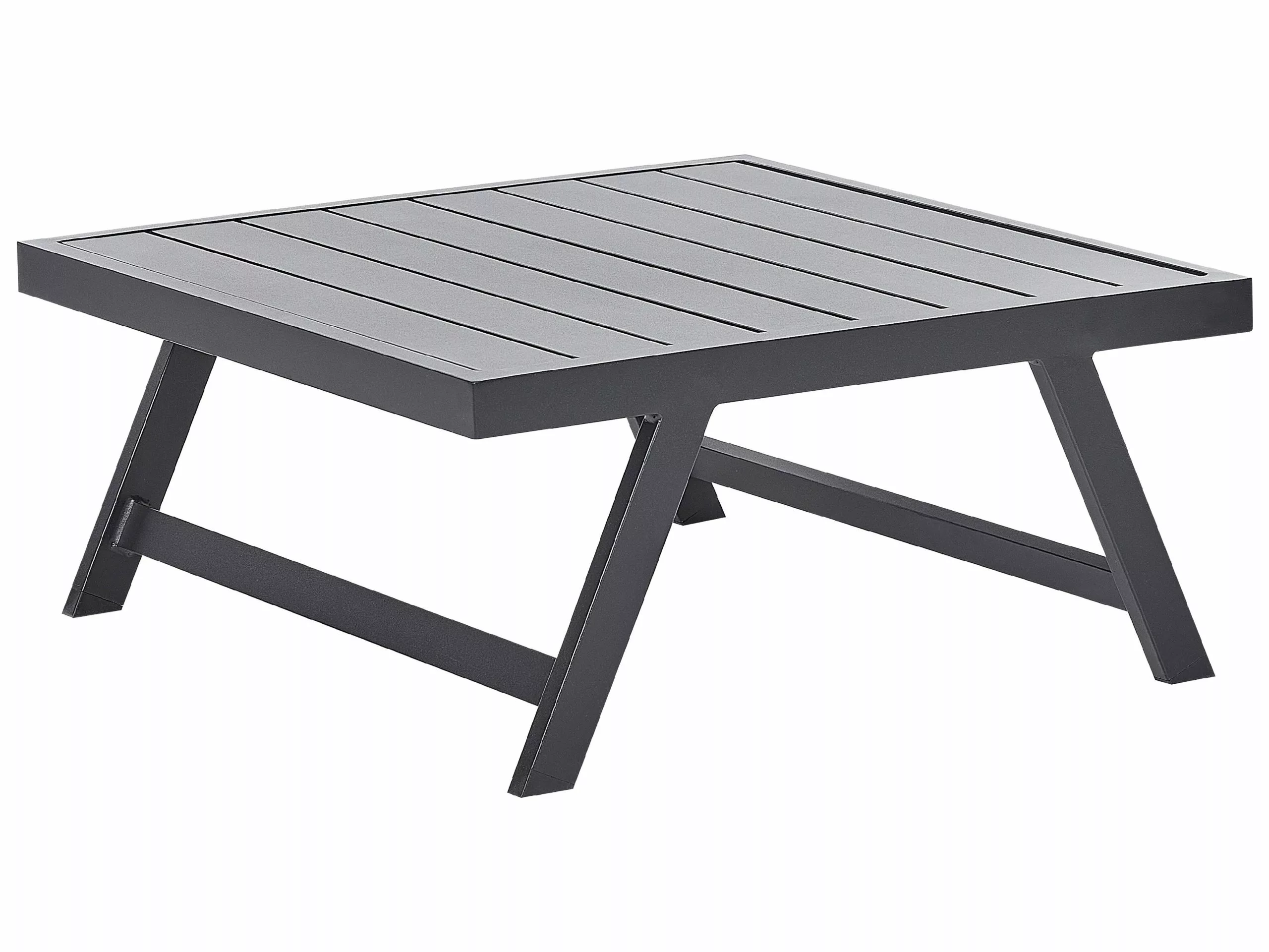 Beliani 5-istuttava Ulkosohvaryhmä Alumiini Harmaa COCCORINO - Image 9